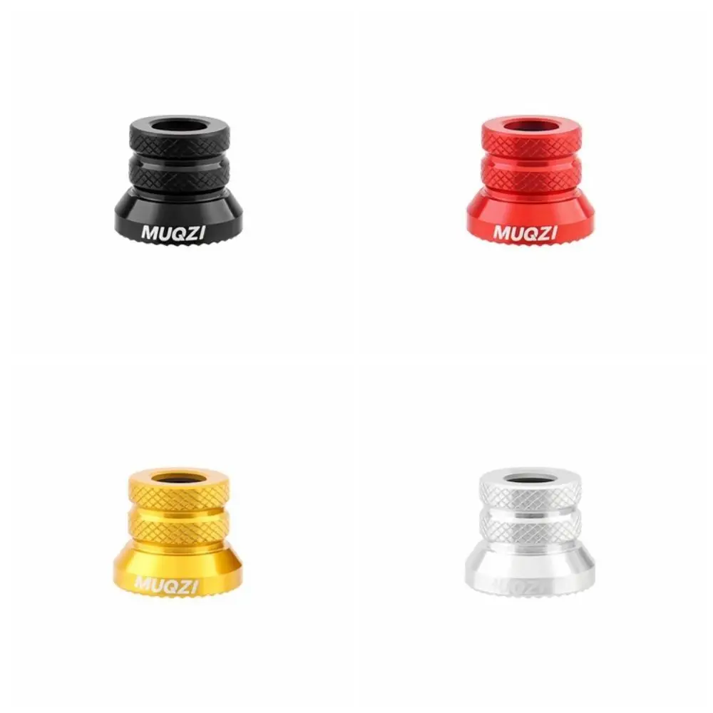 1 Pair Aluminium Alloy Bike Hub Nut High Strength Lightweight Bicycle Axle Nut CNC Milling Corrosion Prevention
