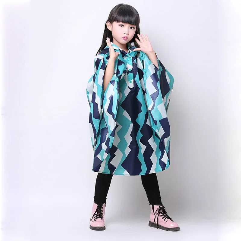 Fashion Lightweight Children Kids Raincoat Baby Boys And Girls Rain Coat Trench Poncho Jacket Adults Outdoor Rainwear