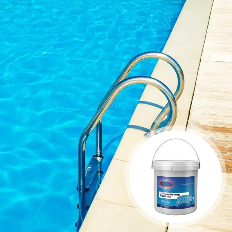 Pool Cleaning Effervescent Tablet Purify Water Chlorine Pills Water Care Pool Tablets For Swimming Pools And Hot Tubs Tablets