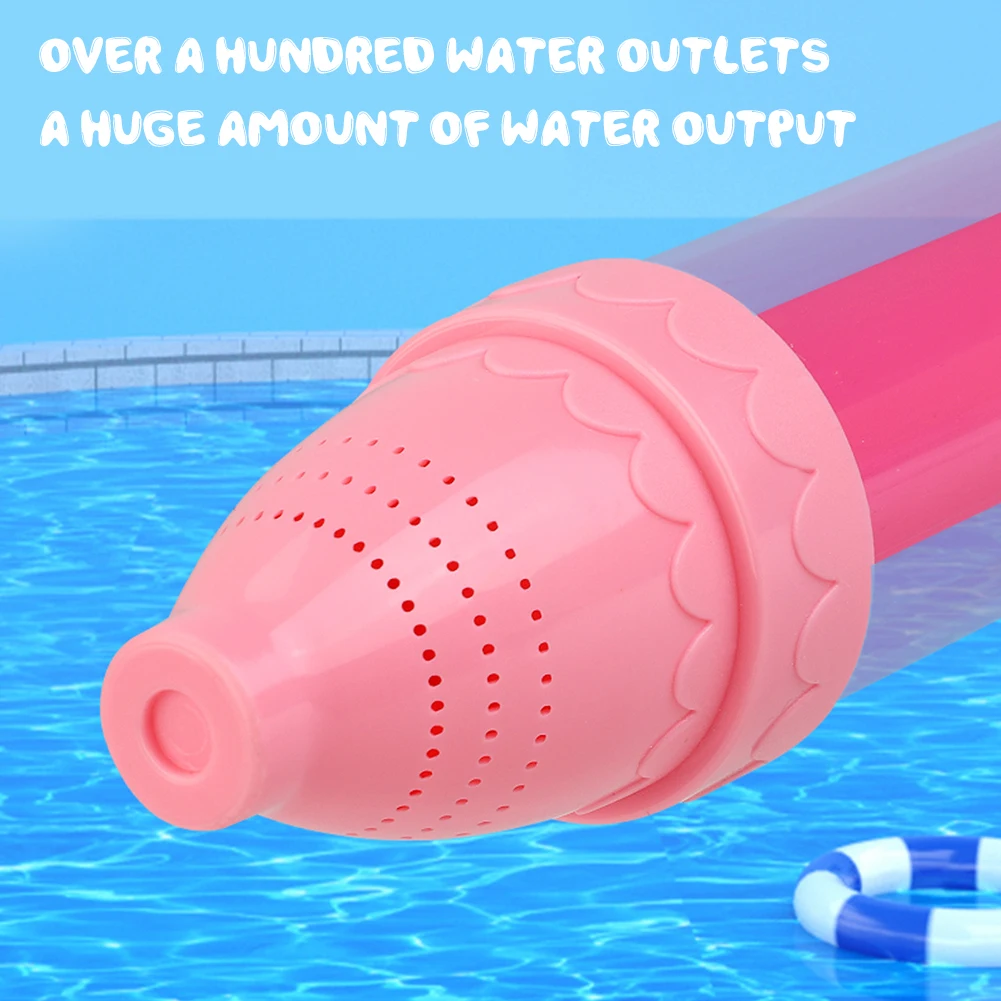 Firework Water Gun Water Sprinkler Toy Fireworks Water Spraying Toys Summer Outdoor Swimming Pool Backyard Beach Toys