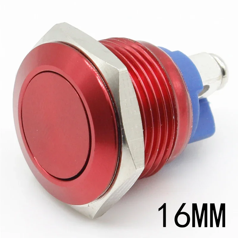 16mm Start Horn Button Momentary Stainless Steel Metal Push Button Switch Hot Worldwide