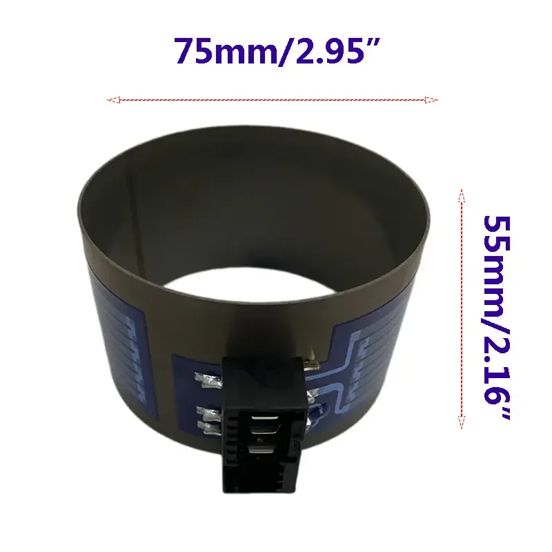 （75mm/55mm )thick film heating ring, For Siemens/Bosch dishwasher heating circulation pump and water pump heating rinccessories