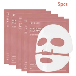 1/2/5/10pcs Bio-Collagen face Mask Hydrating Overnight Hydrogel Moisturizing Facial Mask VC Whitening Anti aging Skincare