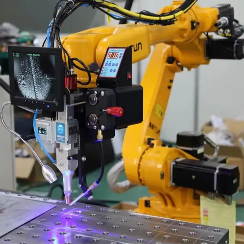 For ABB 1000w-3000w Laser Welding Machine Full Automatic 6 Axis Mechanical Arm Laser Welding Manipulator New Condition