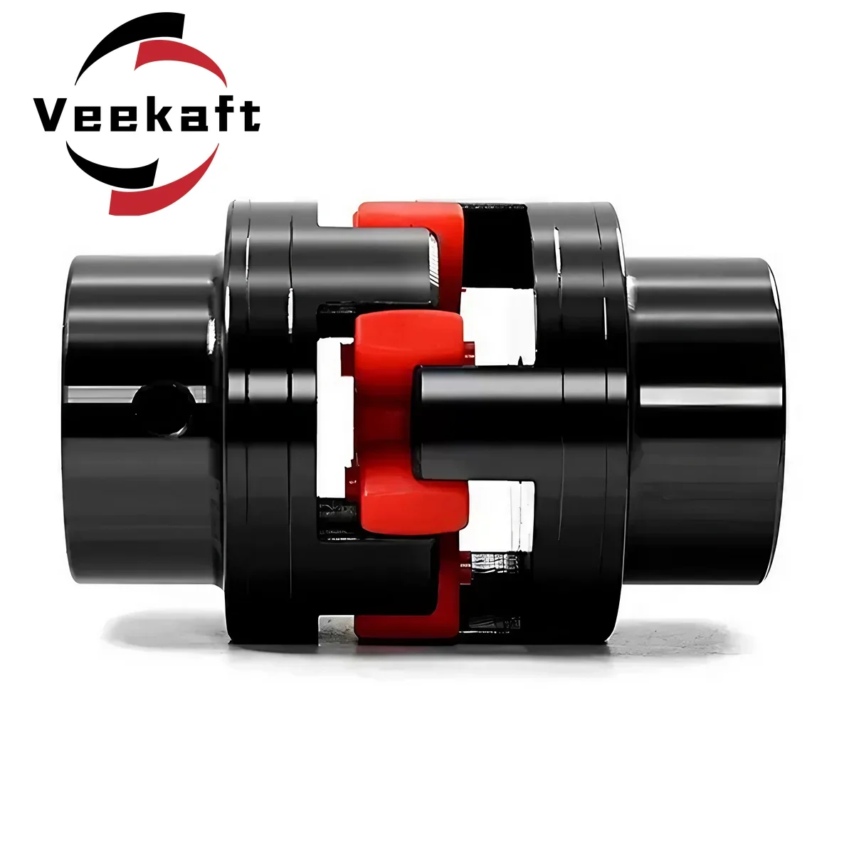 Imagem -03 - Veekaft-cnc Motor Ball Screw Jaw Spider Plum Acoplador de Eixo de Aço Acoplador Flexível Gr42 Xl5 D94l126 Furo de 14 a 55 mm 1pc