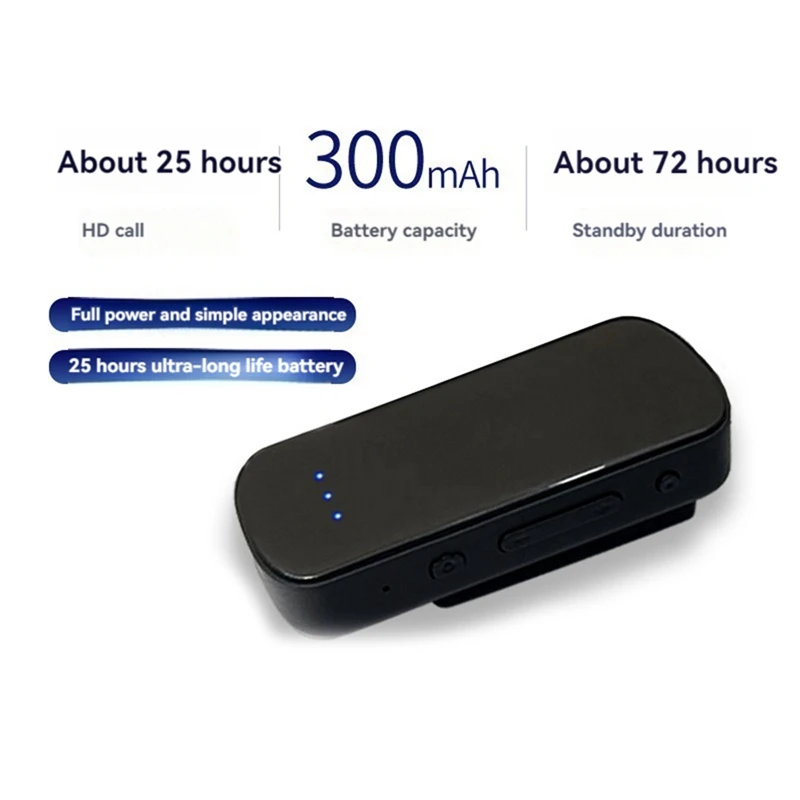 CEA 5.1 Bluetooth Receiver Adapter Portable Mini Bluetooth Adapter Lavalier Bluetooth Receiver For Car Home Stereo System