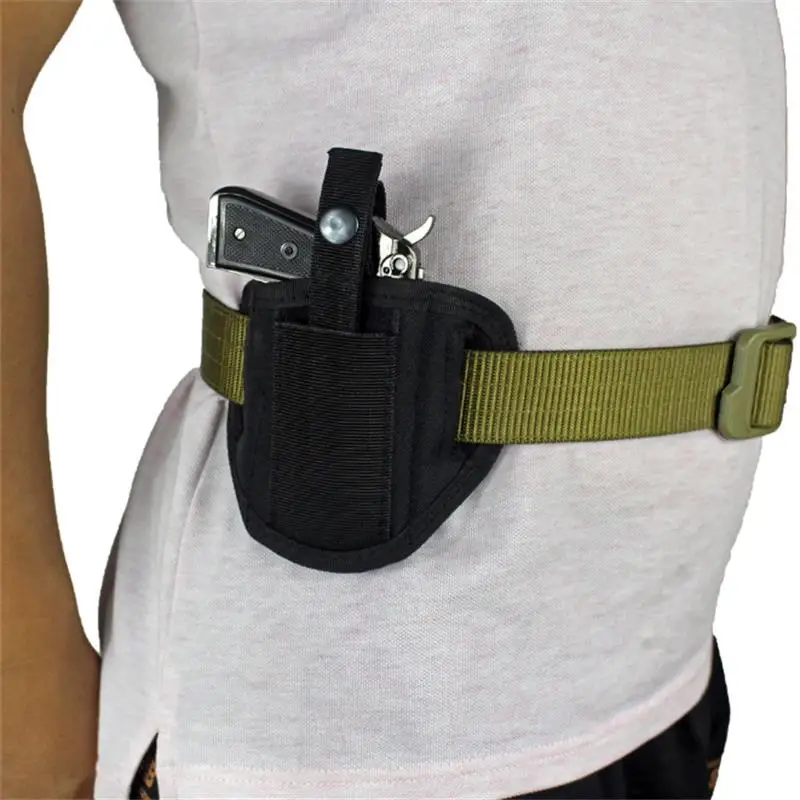 

600D нейлоновая кобура для пистолета, кобура для скрытого ношения, поясная кобура, сумка для страйкбольного пистолета для компактных субкомпактных пистолетов, пистолета