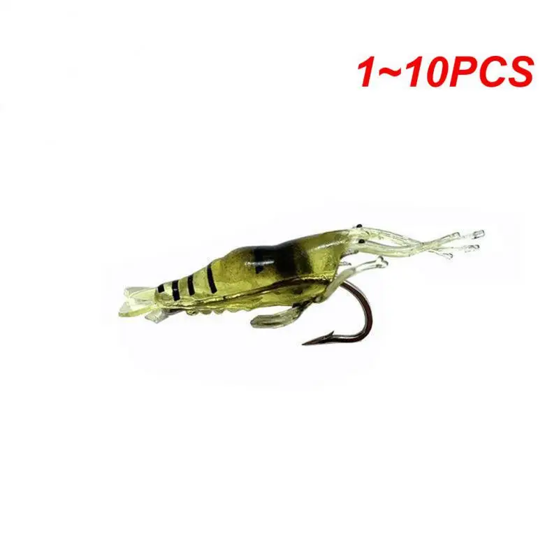 1~10PCS Wholesale Artificial Bait Factory Direct Sales Fishing Tools Sharp Hook Fresh Water Road Sub-bait False Bait Fish Bait