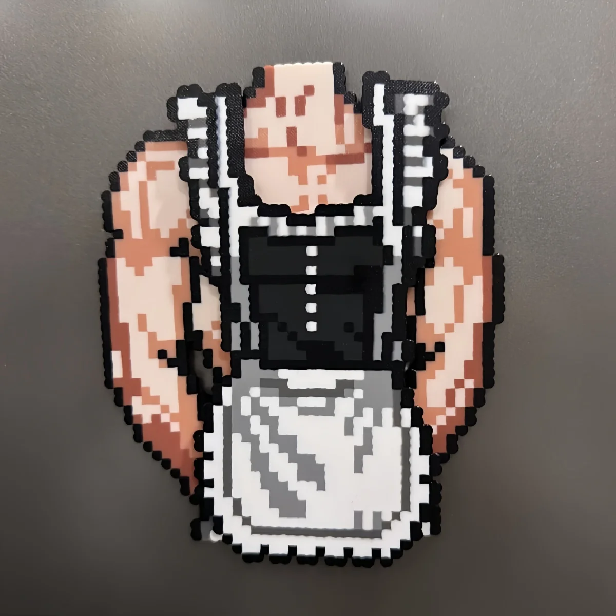INS Muscle Man Dress Up Fridge Magnets DIY Changeable Outfit Acrylic Refrigerator Magnet Creative Decorative Sticker Funny Gift