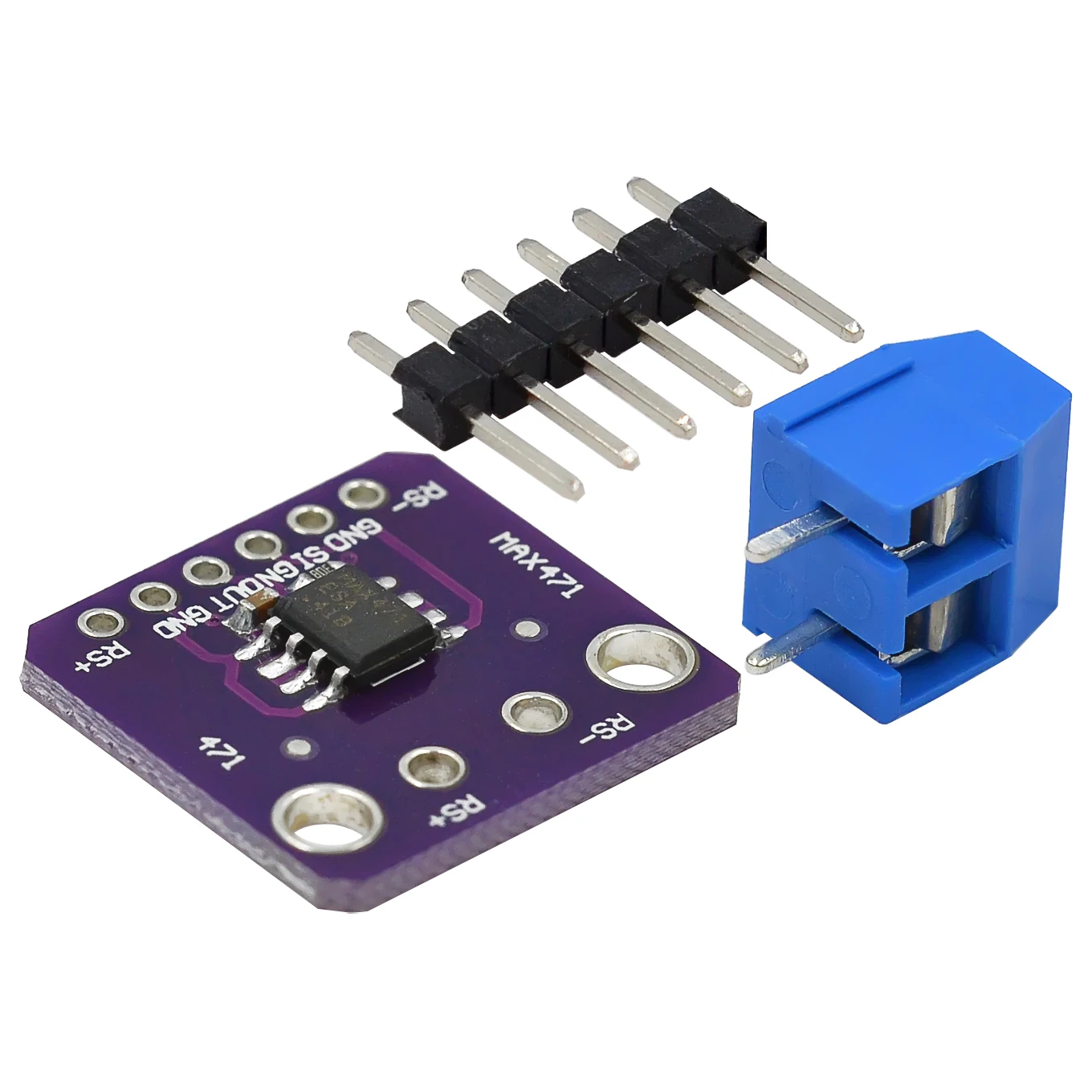 Max471 Voltage Current Sensor Module For Arduino AVR Tester Board 5V DC 3-25V 0-3A Resistive Voltage Divider GY-471 Sensors