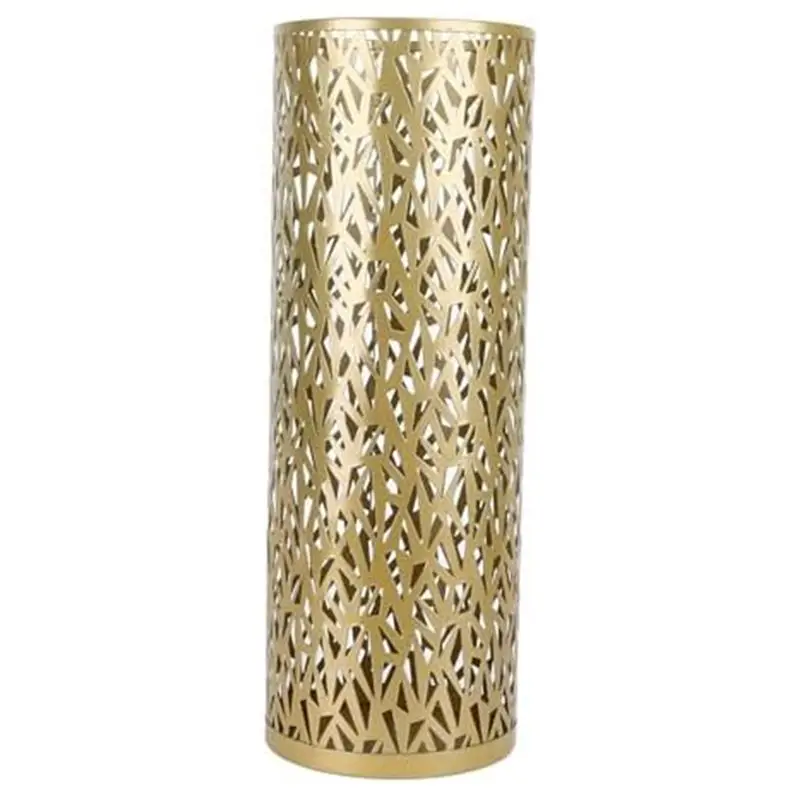 

A56P-Umbrella Stand Hollow Freestanding Umbrella Stand Umbrella Bucket Decoration Home Office Decoration