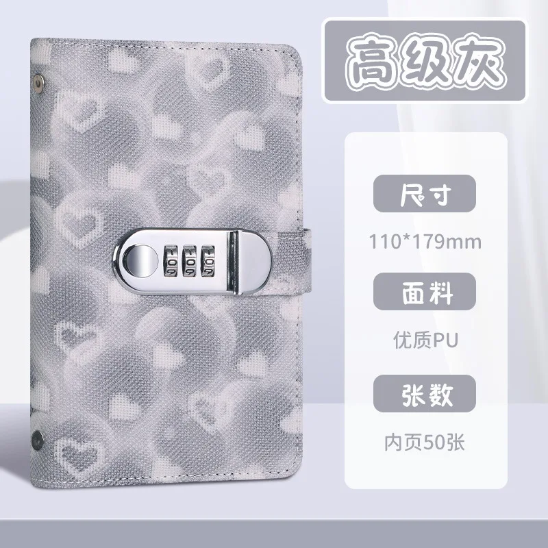 قفل كلمة مرور شبكي من Love، كتاب التوفير النقدي، محفظة التوفير، كتاب تخزين ذو سعة كبيرة، يمكن أن يحمل 100 ورقة نقدية #6