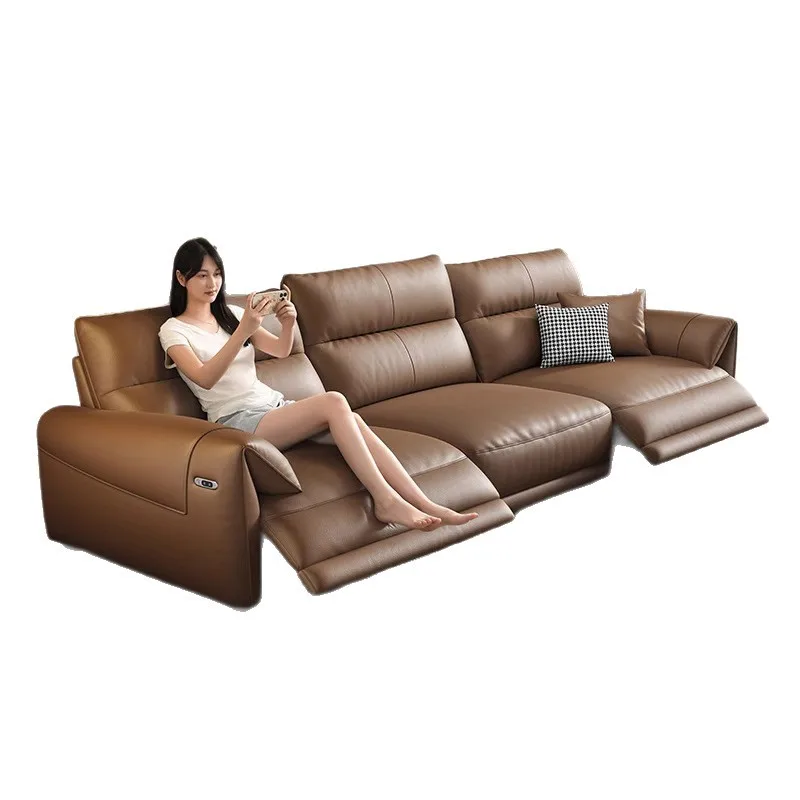 

Electric function sofa first-class space capsule, three or four people in a straight row, Zeng Moutai Feitian Miloti