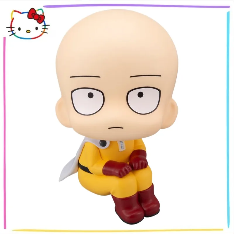 

In Stock Original MegaHouse Look Up One-Punch Man Saitama 11cm Figure Ornaments Gift Cartoon Anime Toys