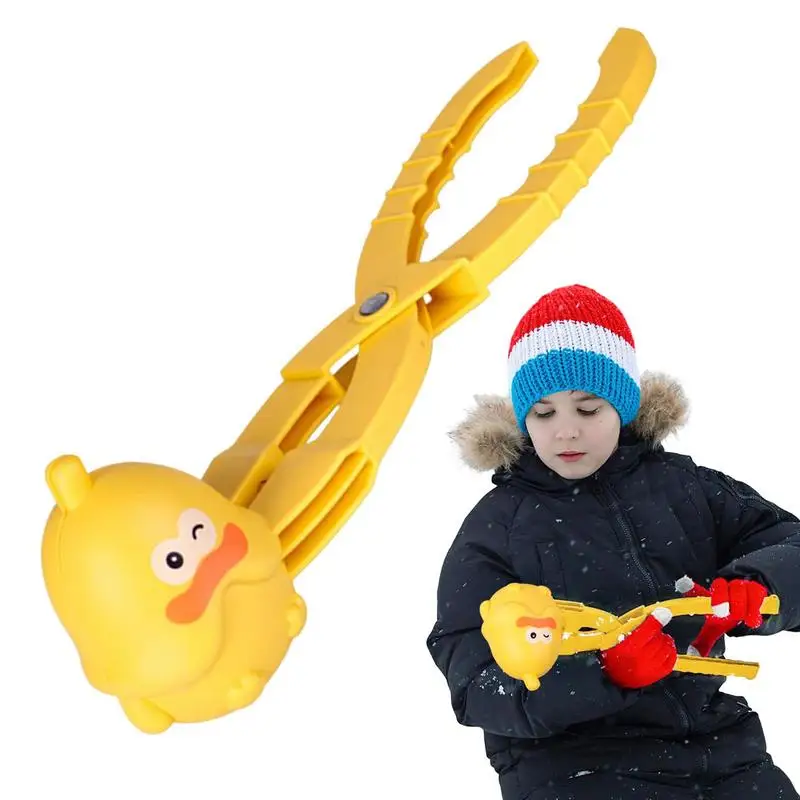 

Snow Ball Maker Shape Duck Snow Toys Outdoor Maker Toys Snow Toy Kit Duck Shaper Maker Snow Ball Clip Gift