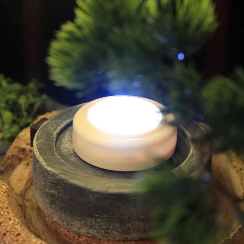 With Remote Control LED Under Cabinet Lights RGB Color Changing Dimmable Closet Lights Wireless Touch Sensor Night Lights