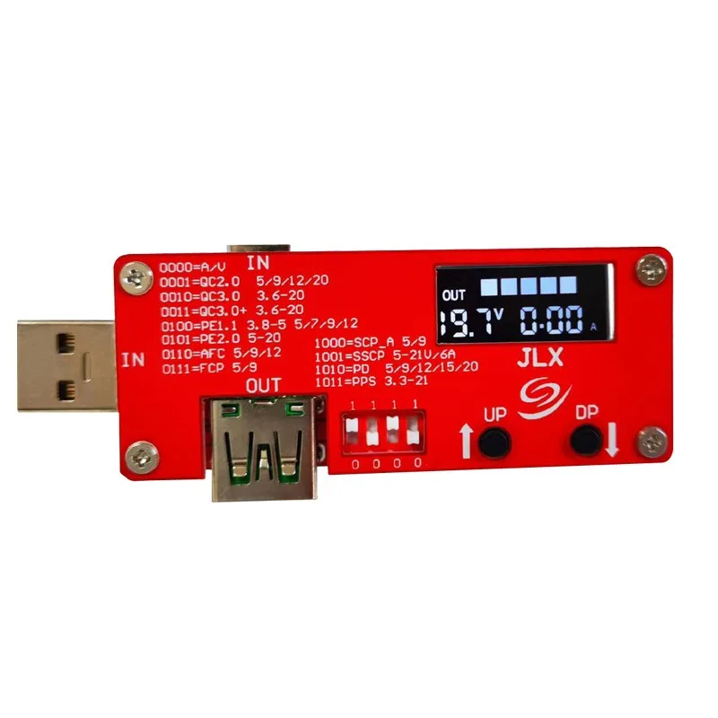 マルチプロトコル高速充電トリガーテスター-pd30-qc30-scp-パワーエージングボード