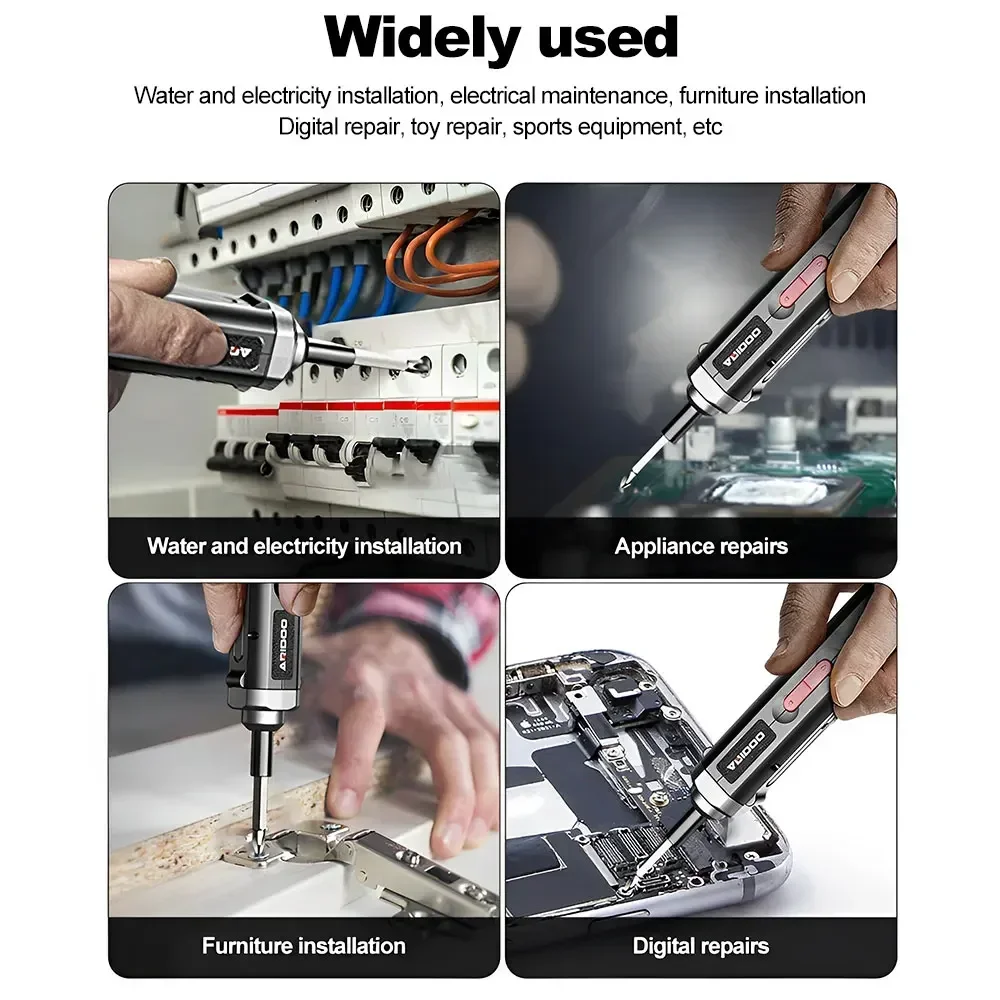 Electric Screwdriver Precision Repair Tools Cordless Set Manual & Electric Wireless Power Screw Driver Screwdriver