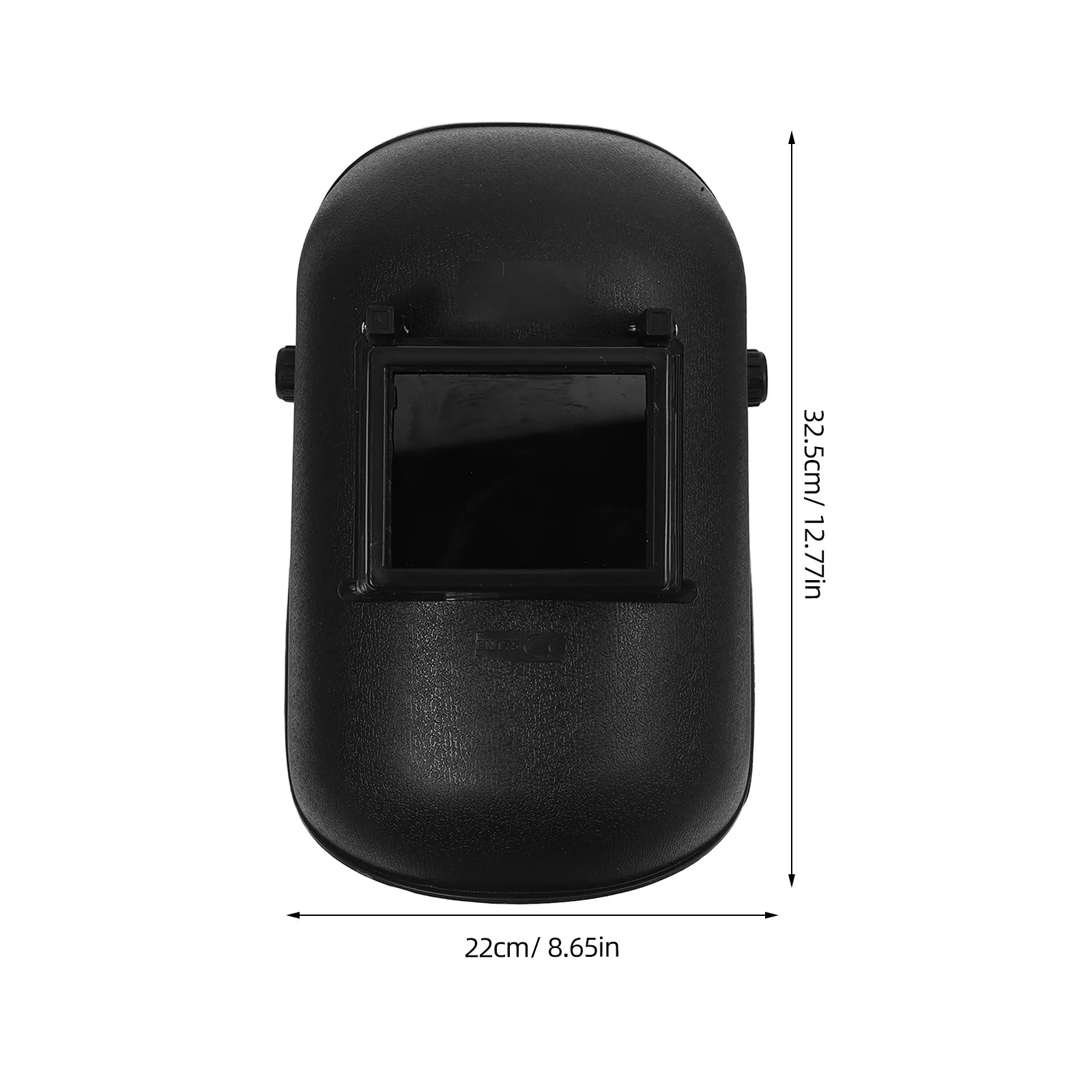 قناع لحام كهربائي، غطاء لحام بلاستيكي، معدات أمان خفيفة الوزن وقابلة للتعديل لدرع حماية العين