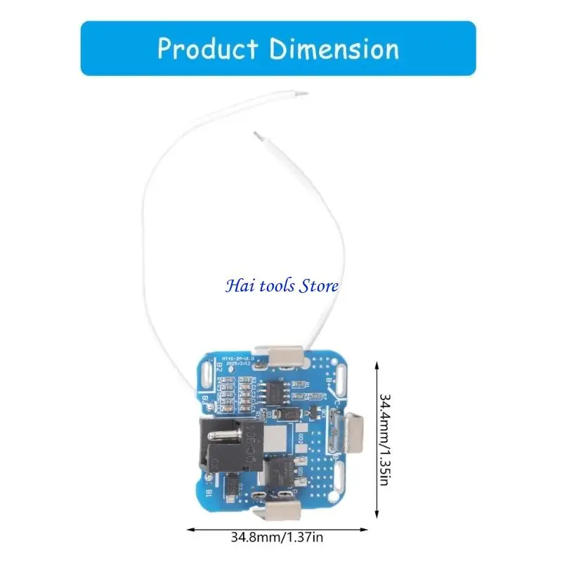 X37E Battery Charging Protective Board 4S 16.8V Lithium Battery Pack Protective Circuit Board Module Electronics Accessories