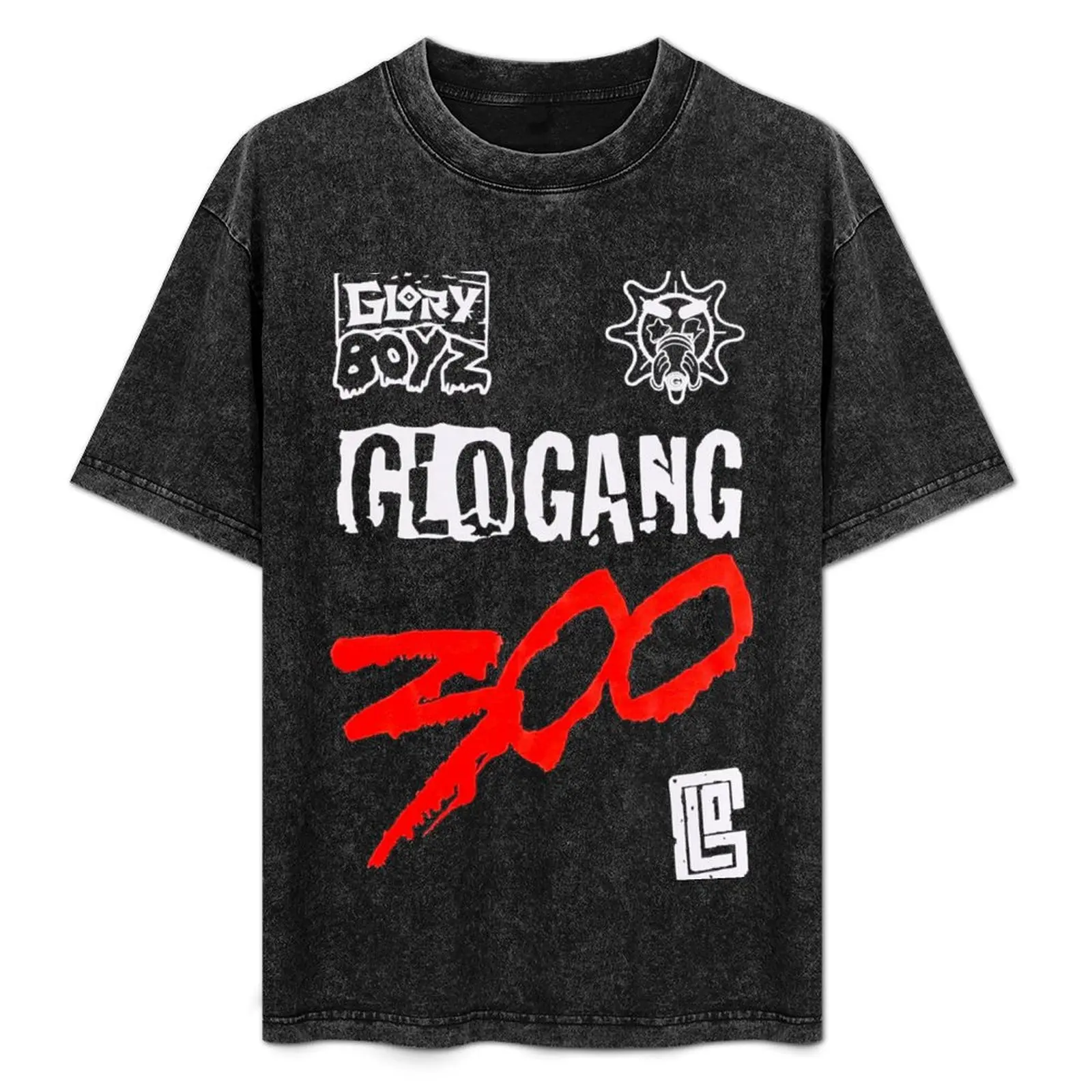 

Футболка Glo gang X Glory boyz Collab 2, легкая повседневная летняя футболка