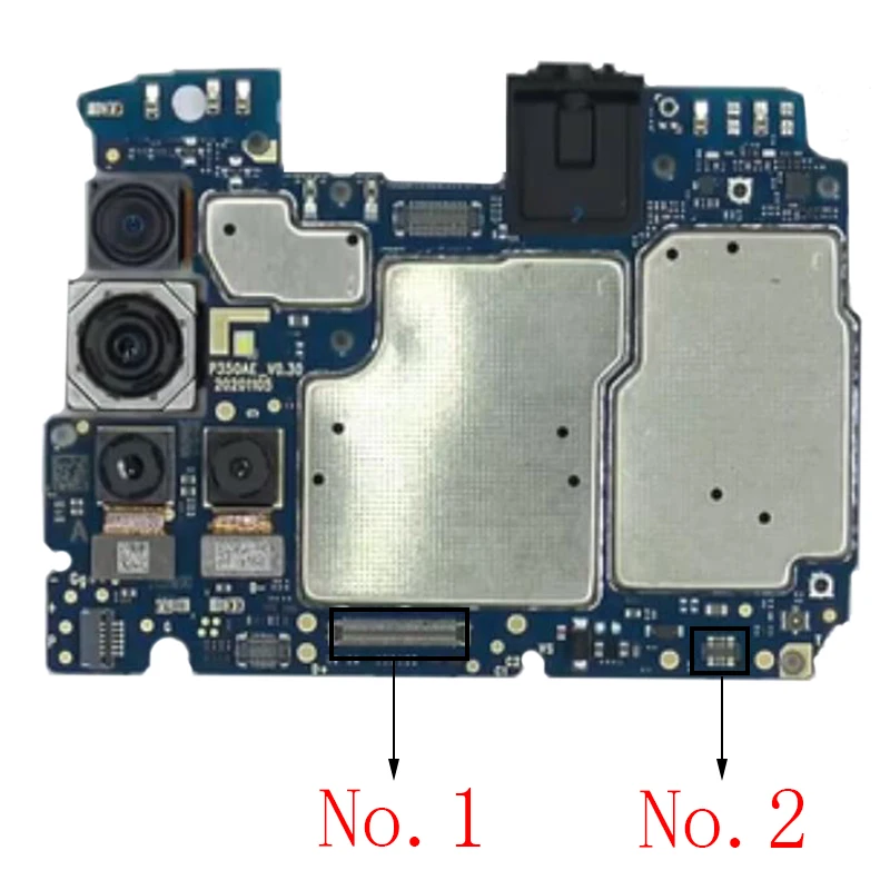 2-10PCS Battery LCD Display Screen FPC Connector On Motherboard For Motorola Moto G10 XT2127 G10 Power/G30 XT2129/G20 XT2128