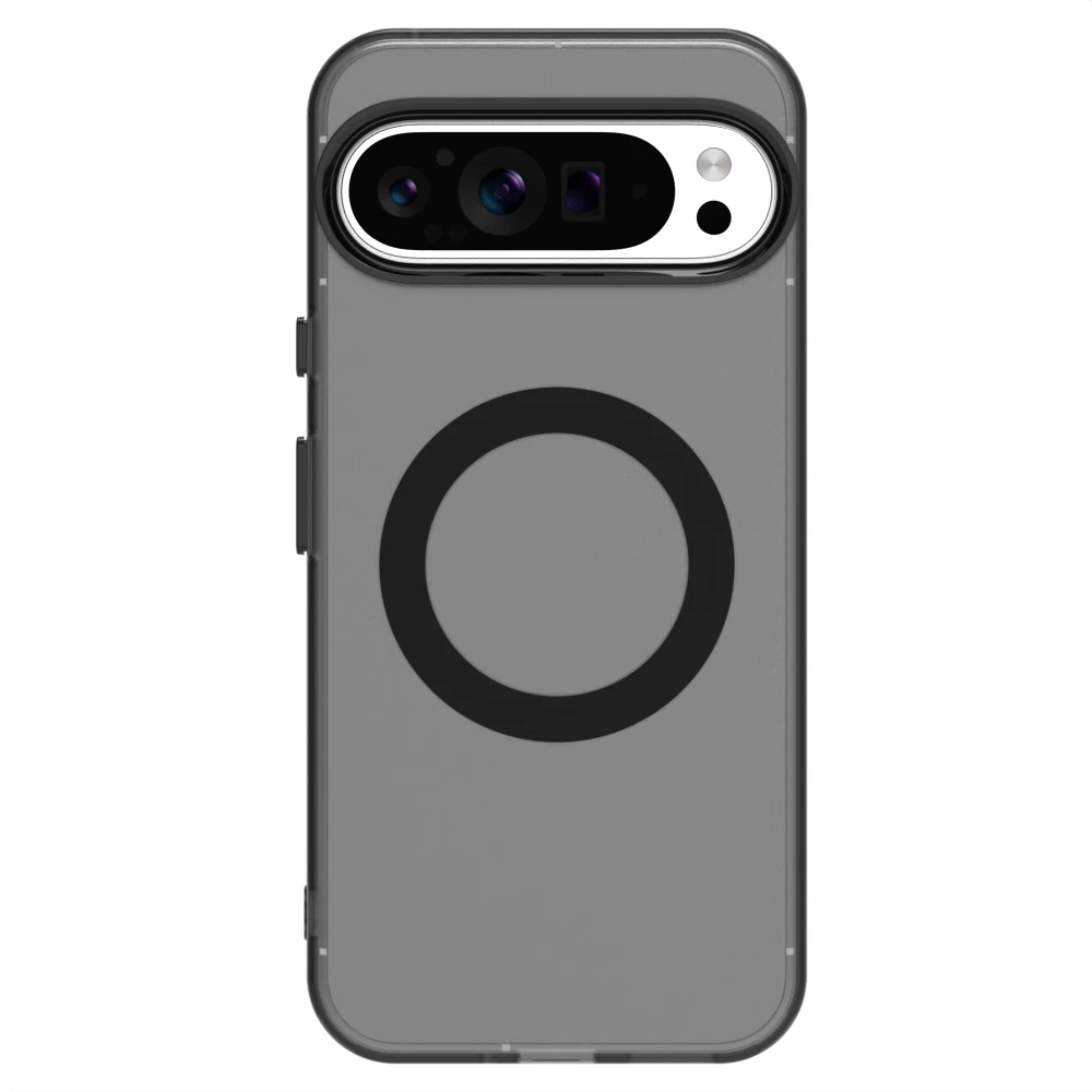 Frosted Clear Magnetic Wireless Charging Armor Magsafe Case For Google Pixel 9 8 Pro XL 9A 8A Military Shockproof Candy Cover