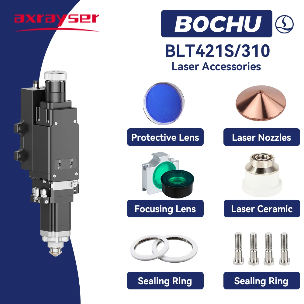 BOCI BOCHU BLT421S Laser Protective Lens D24.5T4 15KW BLT310 Laser Ceramic D41 M11 D20 M8 BOCI Original Laser Focusing Lens