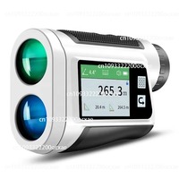 NP-600 Rechargeable Golf Laser Rangefinder Telescope Speed Measurement Lock Flag Vibration Touch Screen Edition 600m