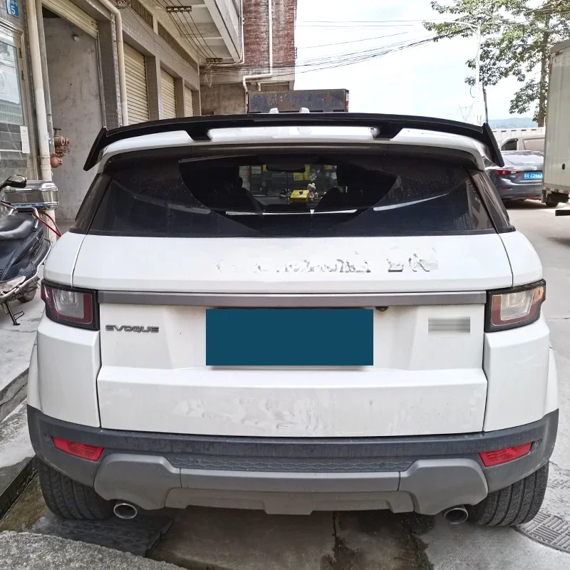 

New！ Spoiler Universal Carbon Surface Generic Rear Trunk Spoiler For Land Rover Range Rover Evoque 2012 - 2020