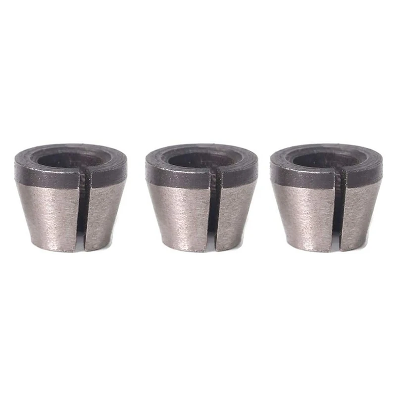 

6Pcs High Precision 6Mm 6.35Mm 8Mm Router Collet Chuck Adapter For Engraving Trimming Machine