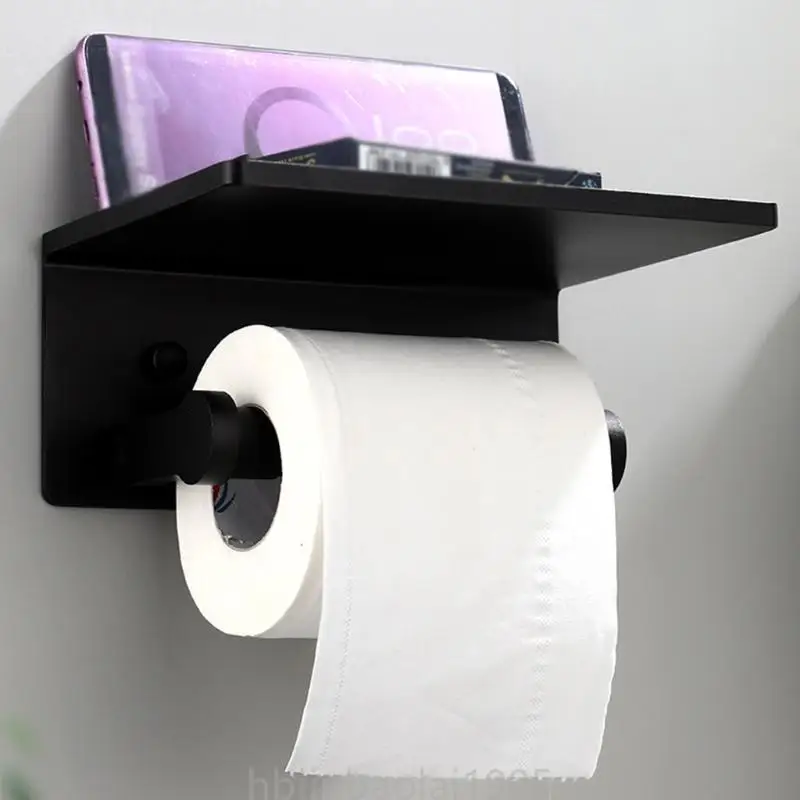Description Picture 6 of itemE74E Toilet Paper Holder Tiue Holder Paper torage for / Mobile Phone torage helf elf-Adheive or all illing for /