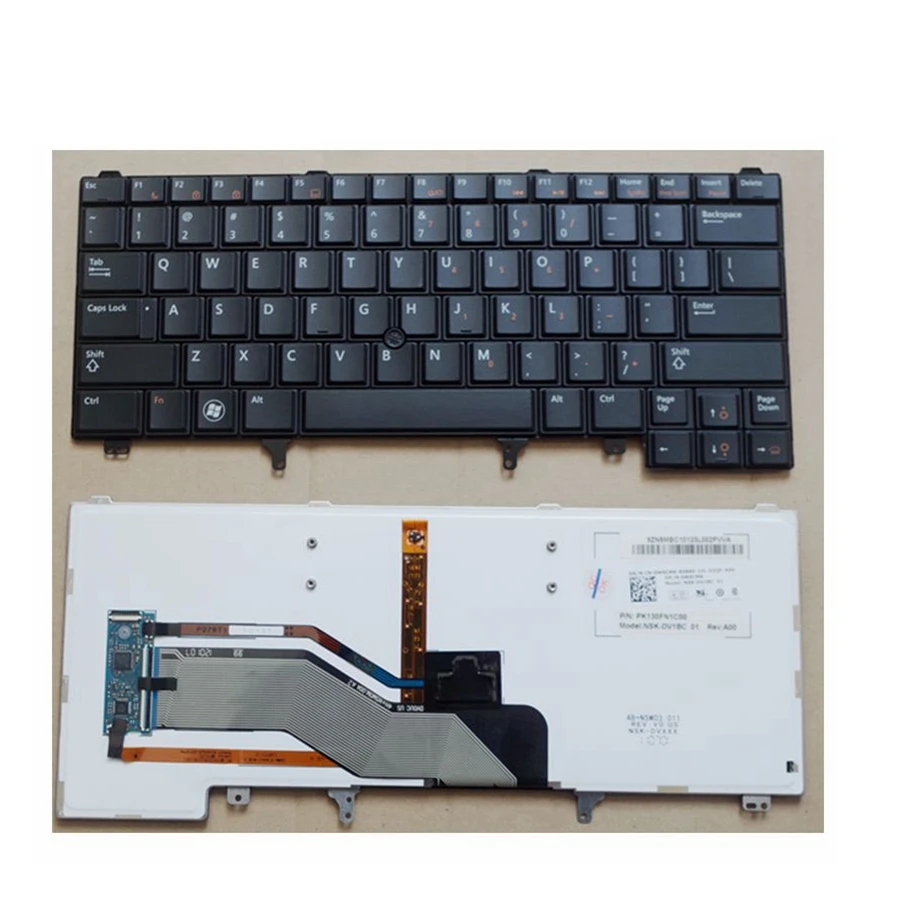 

High-quality SP/US/RU Keyboard With Backlit For DELL E6420 E5420 E5430 E6220 E6320 E6330 E6440 E6430S E6230 E6430 P38G P25G P15G