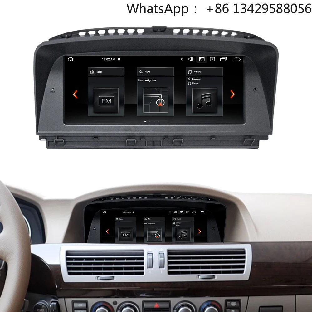 

12.3'' Android Auto Radio with GPS Amplifier CD Player DSP OBD2 for BMW 7 Series E65 E66 2004-2009 Multmidia Car Player