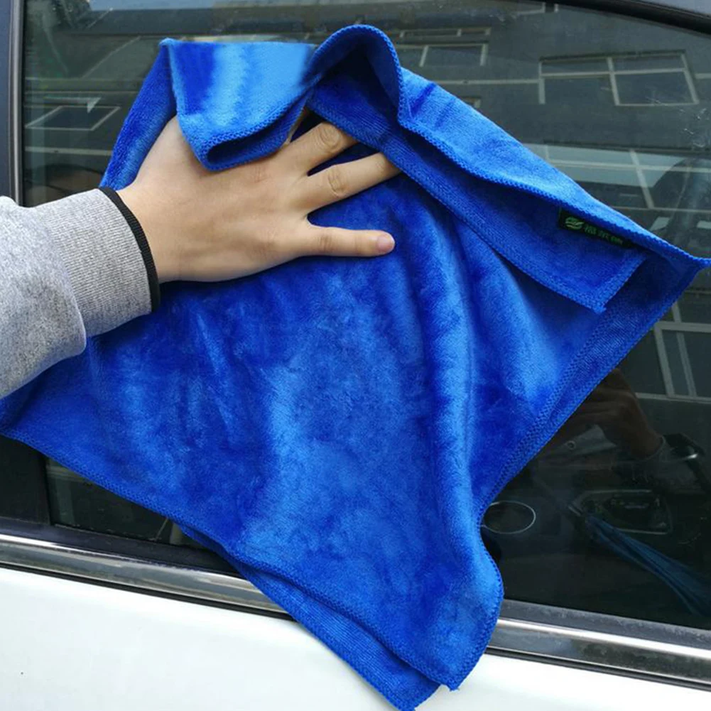 10-50PCS Microfiber Cleaning Towels Soft Car Wash Drying Cloth Towel Auto Detailing Polishing Cloth Household Cleaning Tools