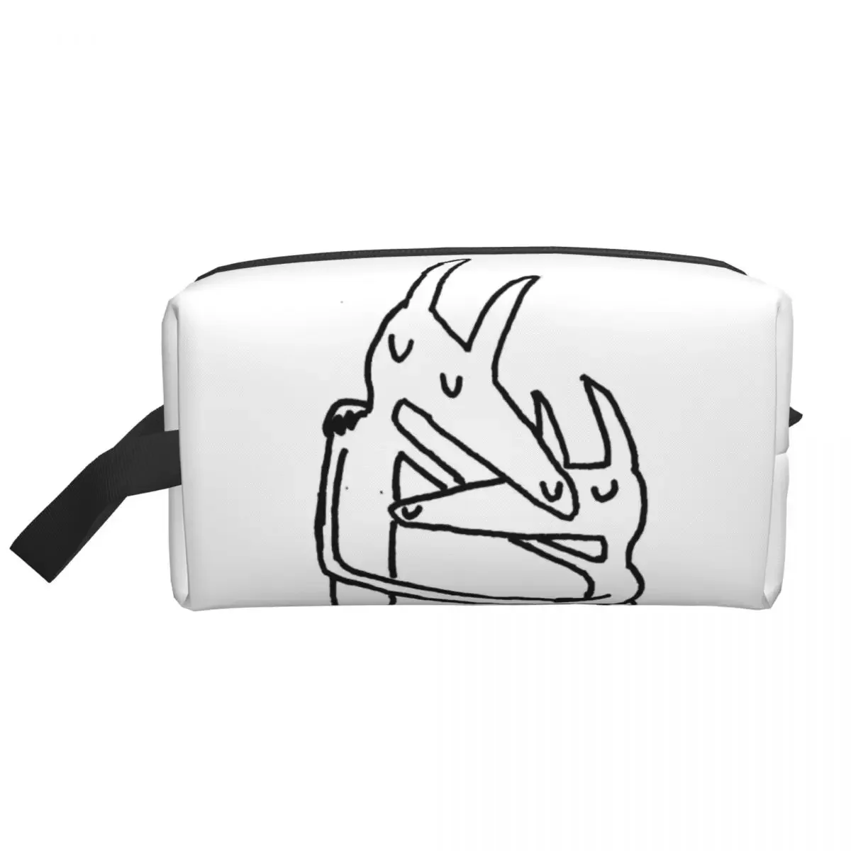 

Travel Indie Rock Music Twin Fantasy Toiletry Bag Fashion Makeup Cosmetic Organizer Women Beauty Storage Dopp Kit Box