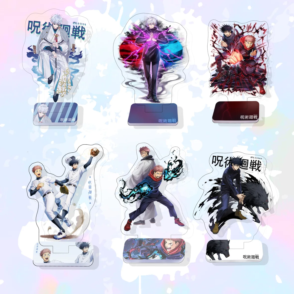 Аниме juютсу Kaisen Satoru Gojo Fushiguro Megumi Косплей акриловая Одиночная вставка стоячий знак амбисит подарок