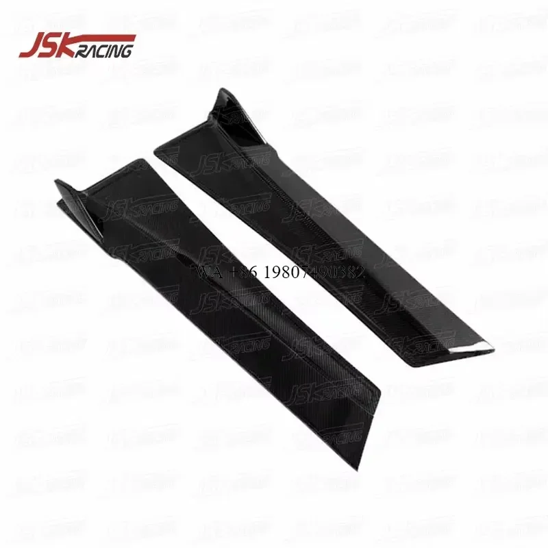 Wmwmnu Carbon Fiber Side Skirts Side Fins for 2012-2014 MP4-12C Rebel Style Body Kit Aerodynamic Winglets Auto