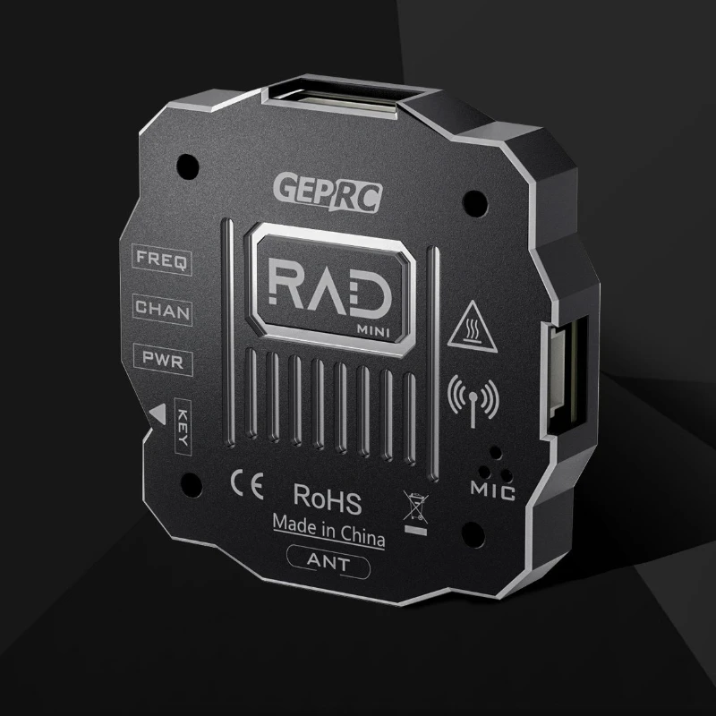 geprc-rad-mini-58g-1w-vtx-up-to-1000mw-adjustable-built-in-microphone-20x20mm-mount-cnc-shell-micro-fpv-video-transmitter