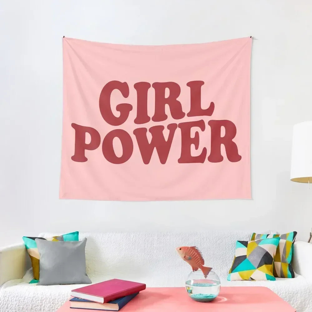 

GIRL POWER Tapestry Cute Room Decor Home Decorating Wall Decorations Wall Hangings Decoration Tapestry