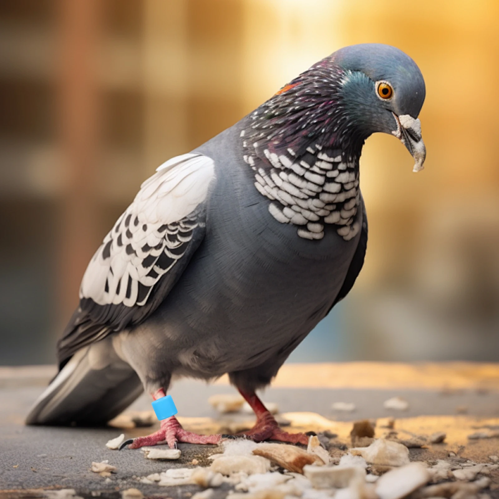 

50pcs 8Mm Pigeon Identification Bands Closed Bird Foot Rings Blank Solid Color Quail Chicks Plastic Leg Rings No Number Bird Leg