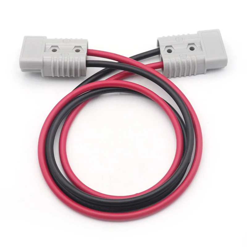 for Anderson Plug Power Connector with Extension Cable 600A Double Plug 6AWG for Cars, New Energy, Industry,