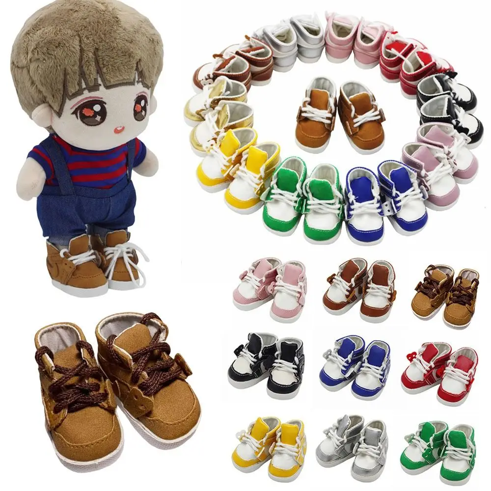 High Quality Doll Gift Toys New DIY Fashion Sneakers Casual Wear Shoes 20cm Doll Shoes Clothes Accessories