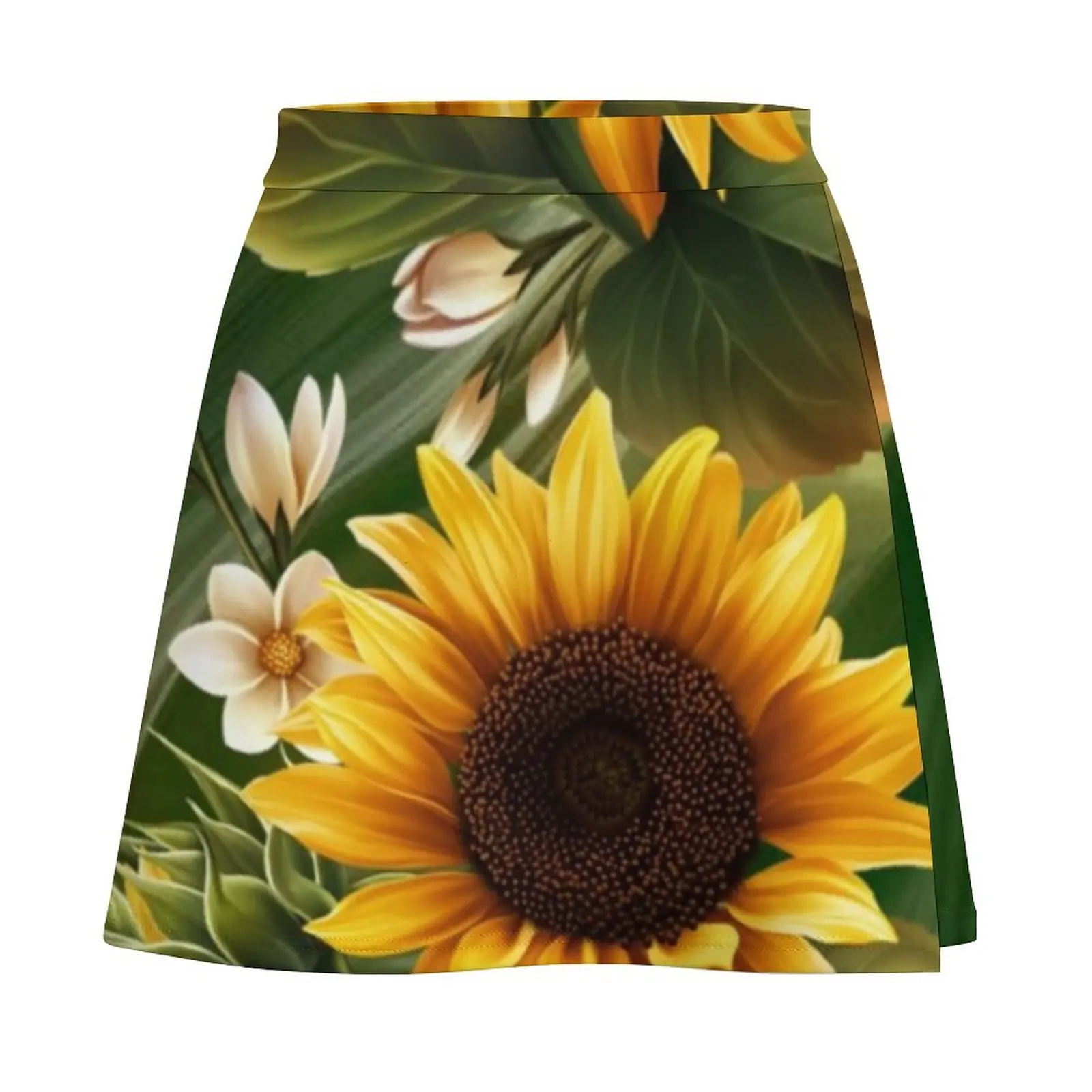 Sun flowers Mini Skirt Skirt pants skirt for woman summer dresses for women 2025 korean clothes ladies Mini