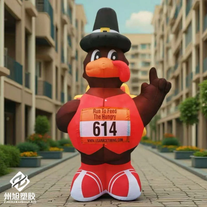 

Inflatable cartoon chickens, animal-based air models, with blowers, outdoor large-scale event shopping mall decoration props