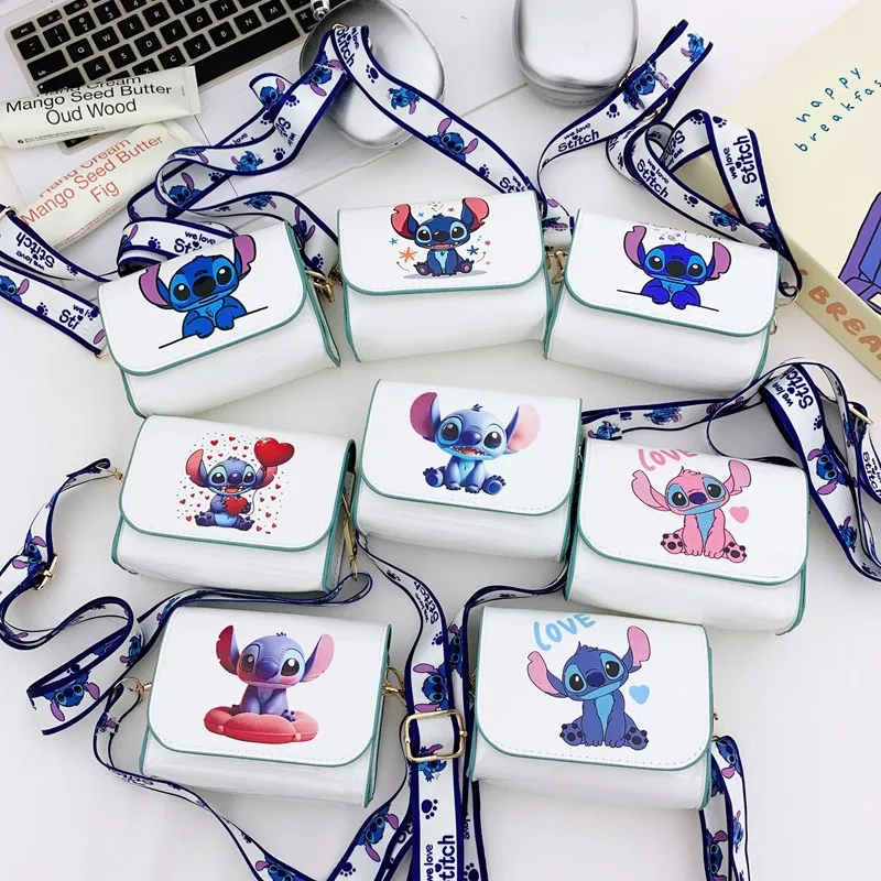 

Stitch Bag Mini Cute Cartoon Shoulder Bag Lilo & Stitch Anime Figure Fashion Girls Coin Purse Gifts