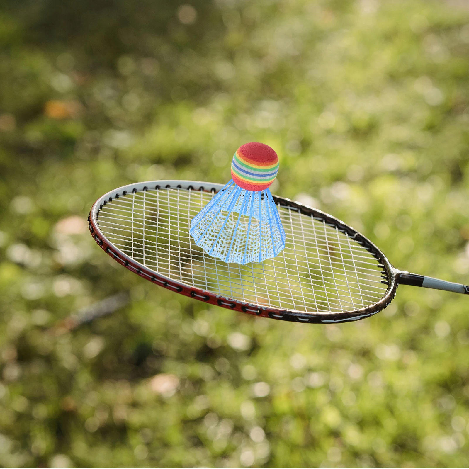 Colorful Shuttlecocks Kids Beginner Big Head Design Durable Lightweight Play Lining Badminton Ball - Image 5