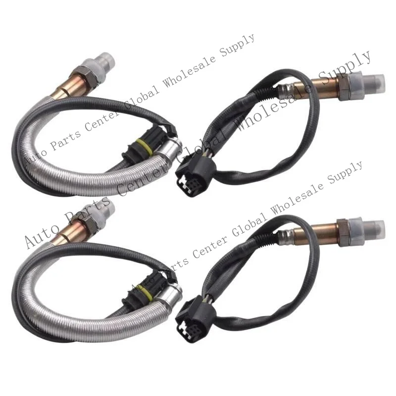 L+ 4x Oxygen O2 Sensor Upor ;Downstream For BMW 550i 650i 750i 750Li X5 X6 Alpina 4.4L