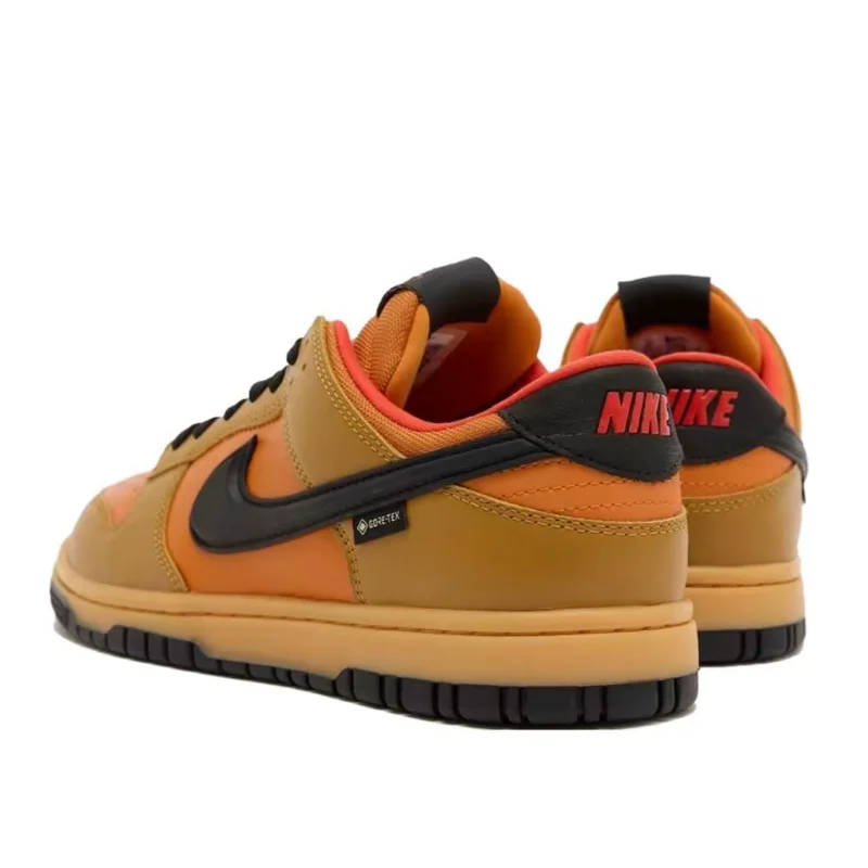 Nike Dunk Low Fashion Classic Retro Everyday Commuter Casual Versatile Low-Top Sneakers Men's Orange HQ2053-700