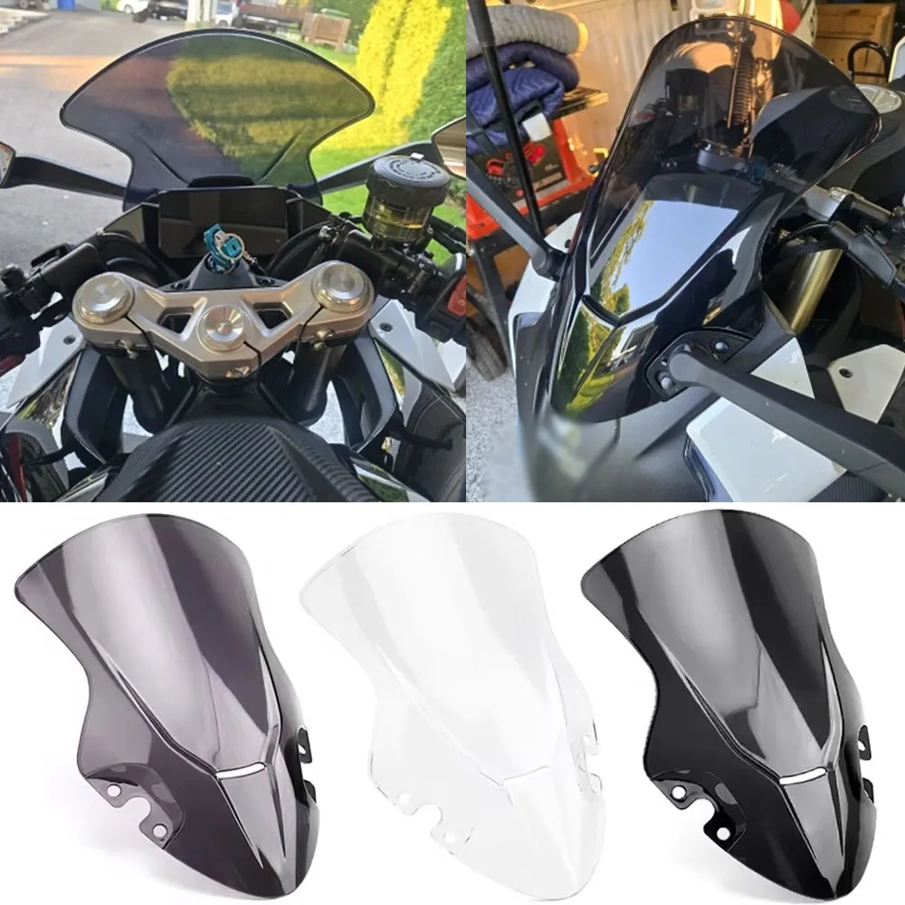 

Motorcycle Windshield Windscreen For CFMOTO 450SR 450 SR 450sr 2023 2024 2025 Odometer Visor Front Wind Shield Screen Deflector